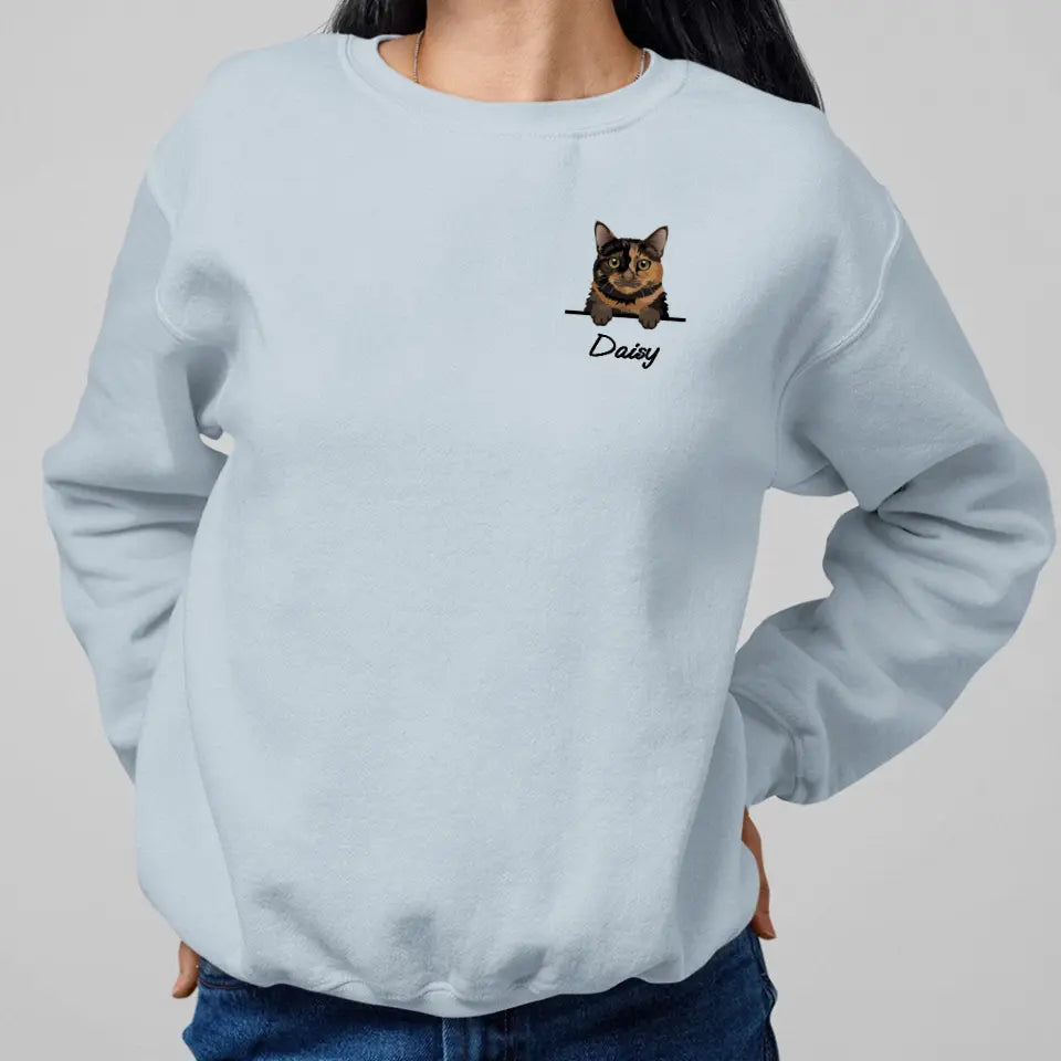 Spähende Haustiere - Individuelles Sweatshirt