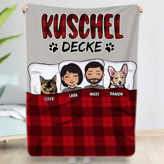 Kuscheldecke (Paar) - Individuelle Decke