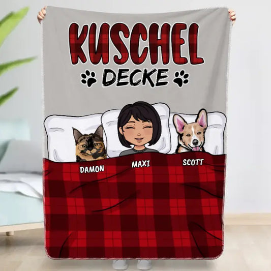 Personalisierte Decke - Kuscheldecke