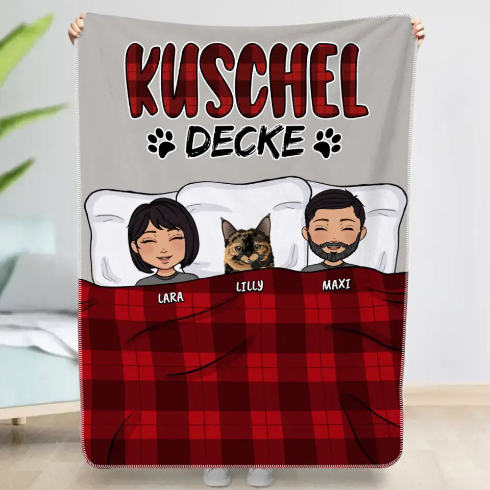 Kuscheldecke (Paar) - Individuelle Decke