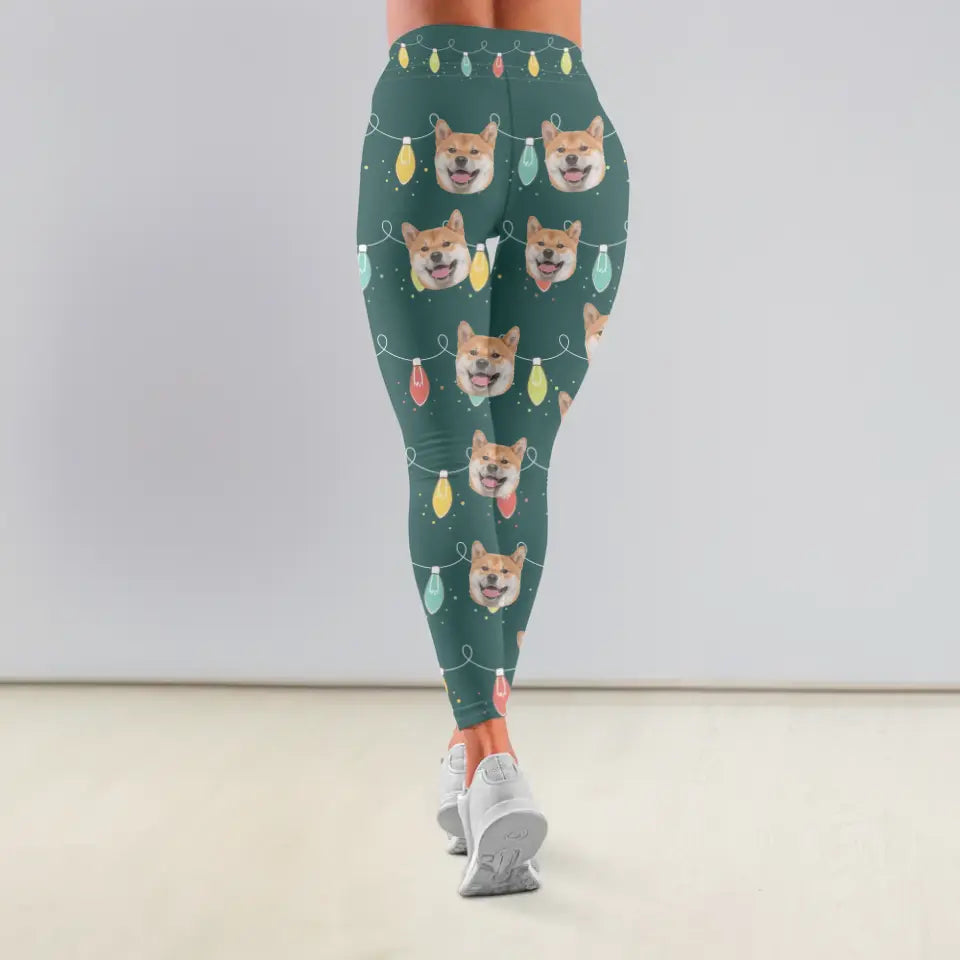 Weihnachtsmuster - Individuelle Leggings