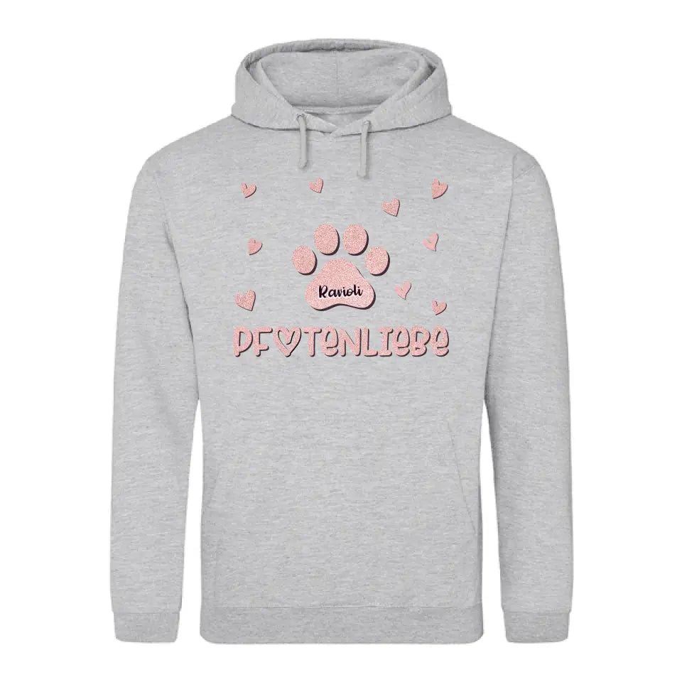 Pfotenliebe - Individueller Hoodie