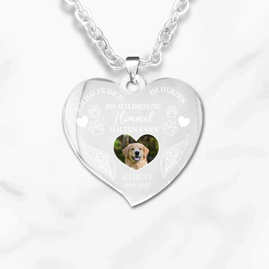 Ich halte dich im Herzen - Individuelle Kette