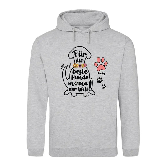 Beste Hundemama - Individueller Hoodie