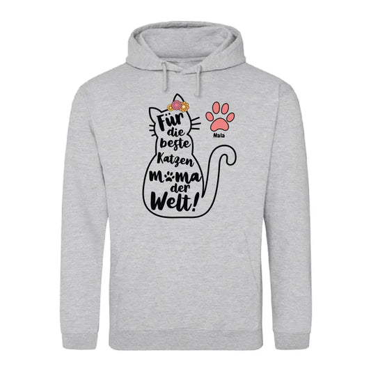 Beste Katzenmama - Individueller Hoodie