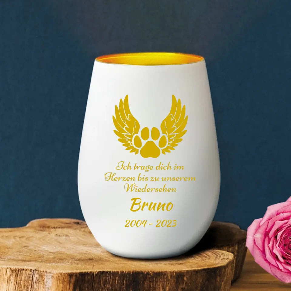 Bis zu unserem Wiedersehen - Individuelles Trauerlicht