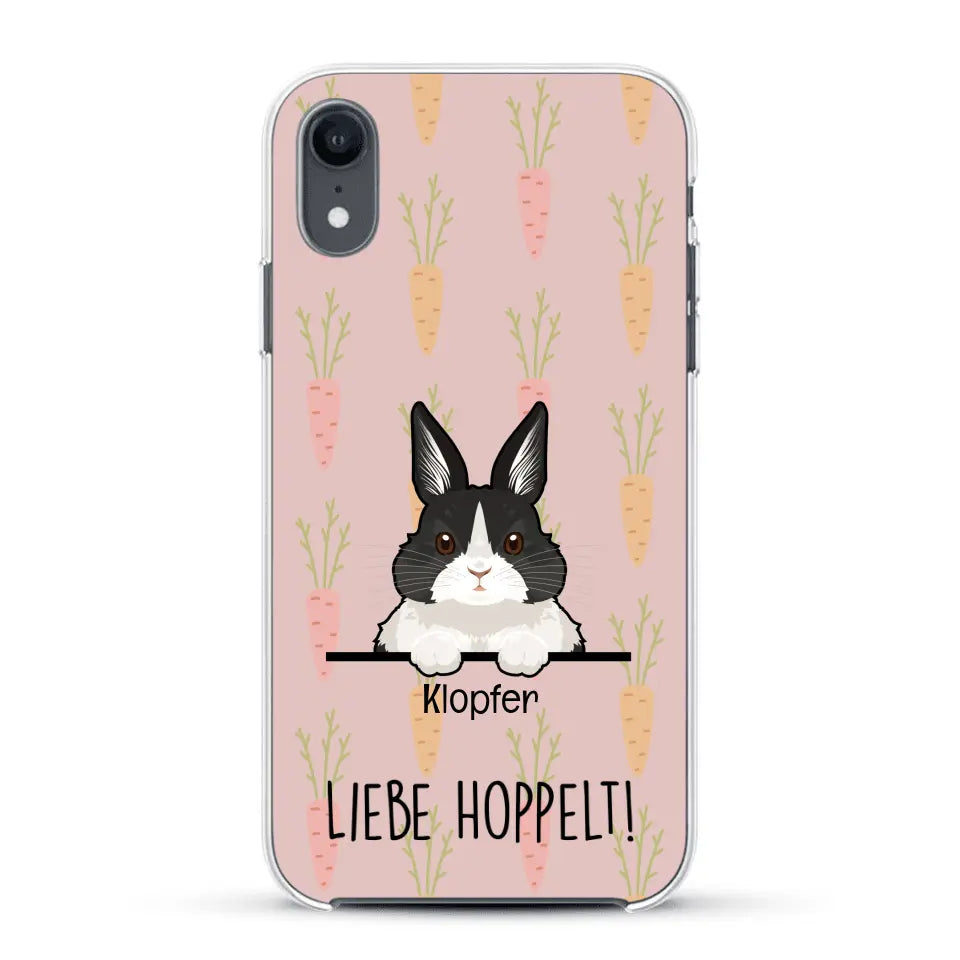 Liebe hoppelt! - Individuelle Handyhülle