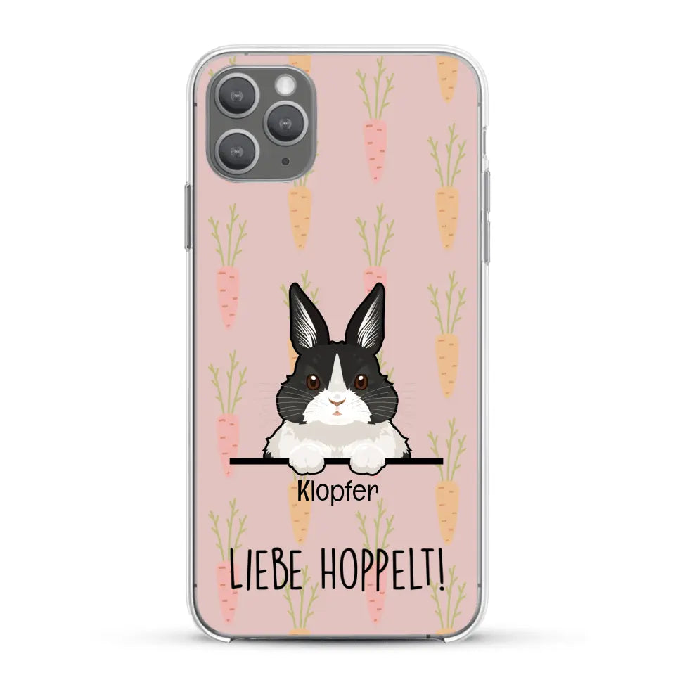 Liebe hoppelt! - Individuelle Handyhülle
