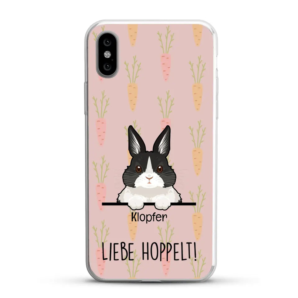 Liebe hoppelt! - Individuelle Handyhülle