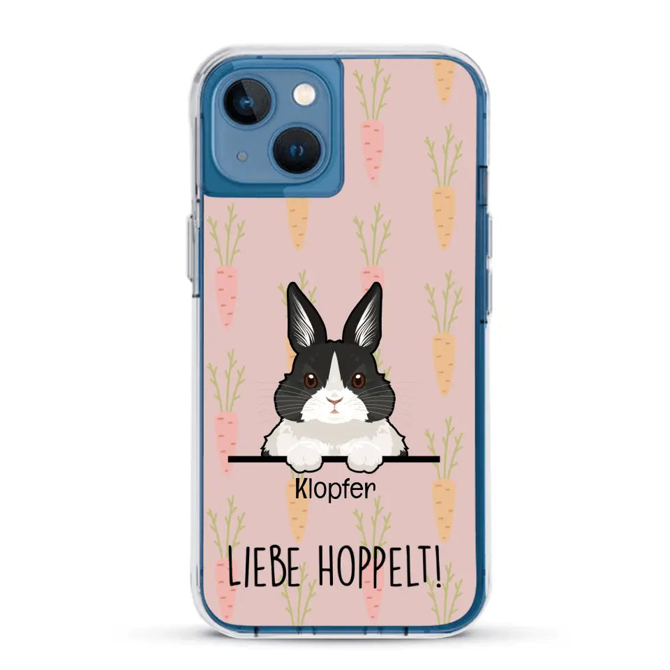 Liebe hoppelt! - Individuelle Handyhülle