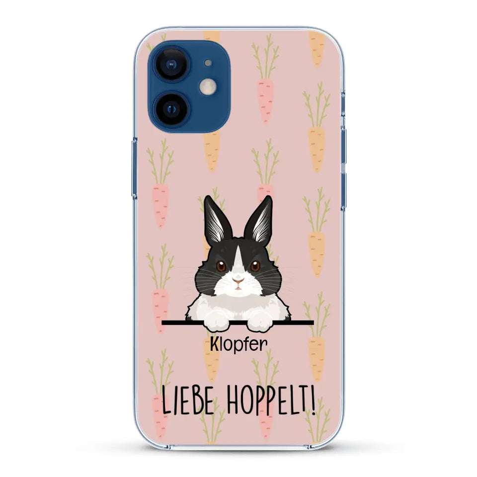 Liebe hoppelt! - Individuelle Handyhülle