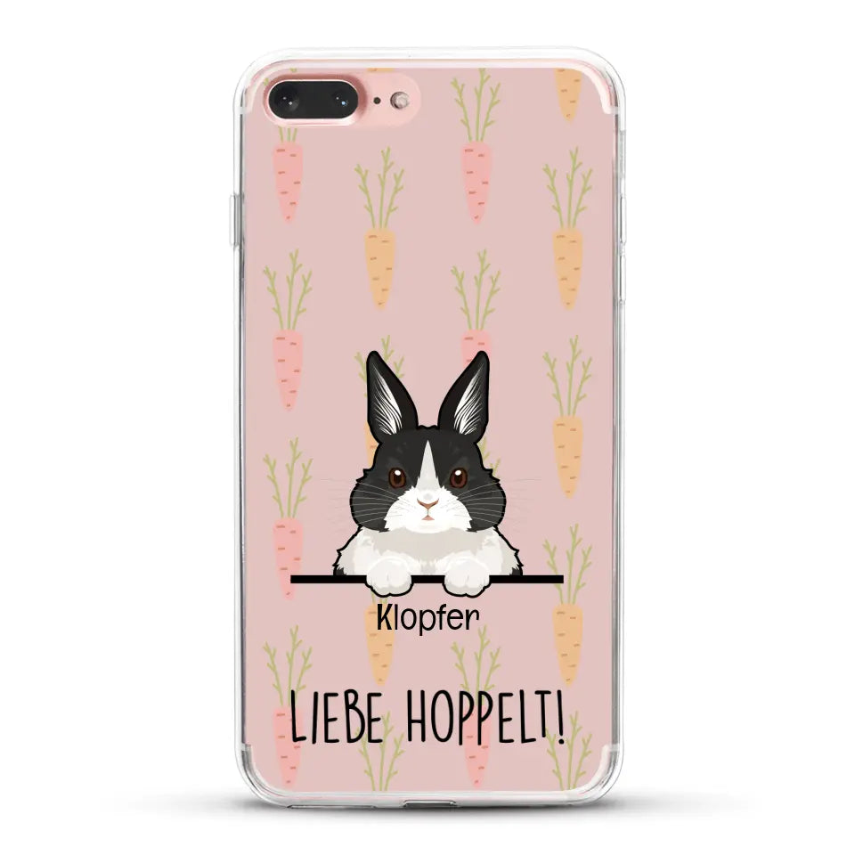Liebe hoppelt! - Individuelle Handyhülle