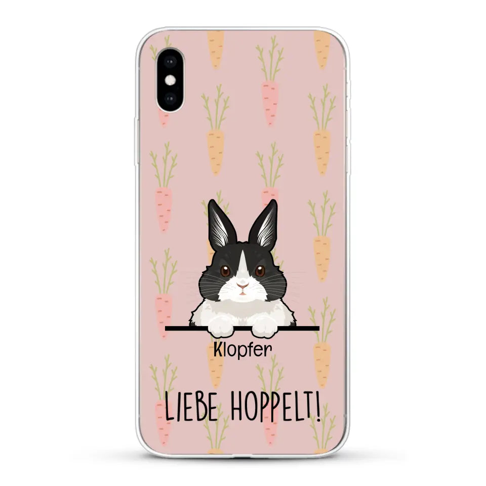Liebe hoppelt! - Individuelle Handyhülle