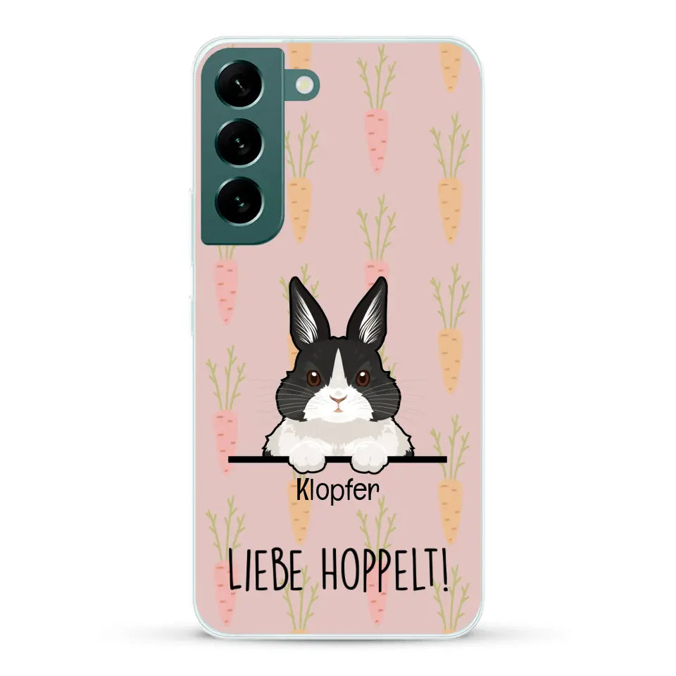 Liebe hoppelt! - Individuelle Handyhülle