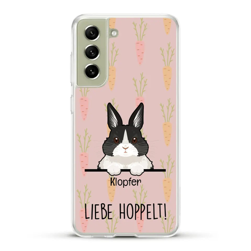 Liebe hoppelt! - Individuelle Handyhülle