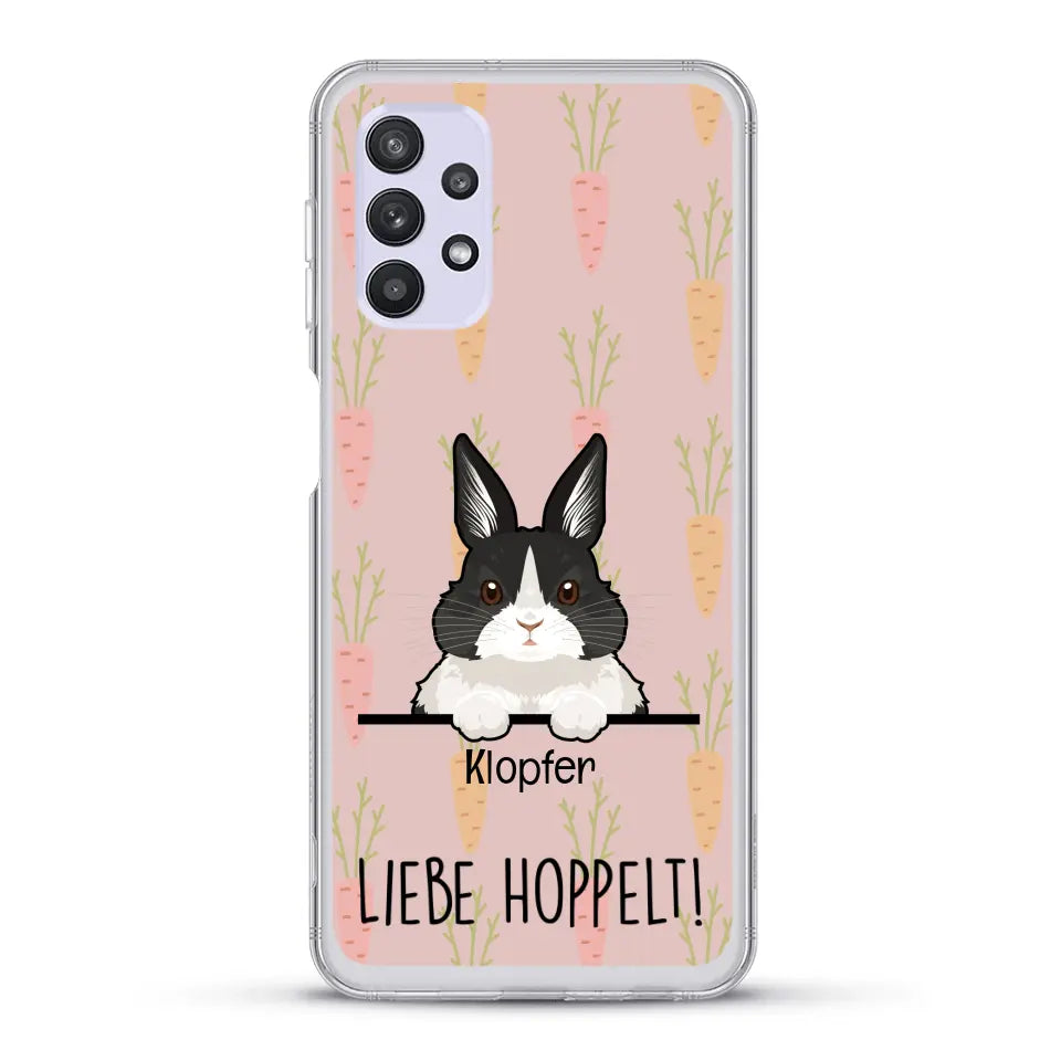 Liebe hoppelt! - Individuelle Handyhülle