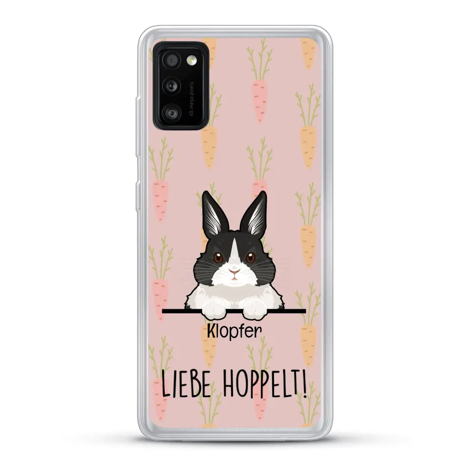 Liebe hoppelt! - Individuelle Handyhülle