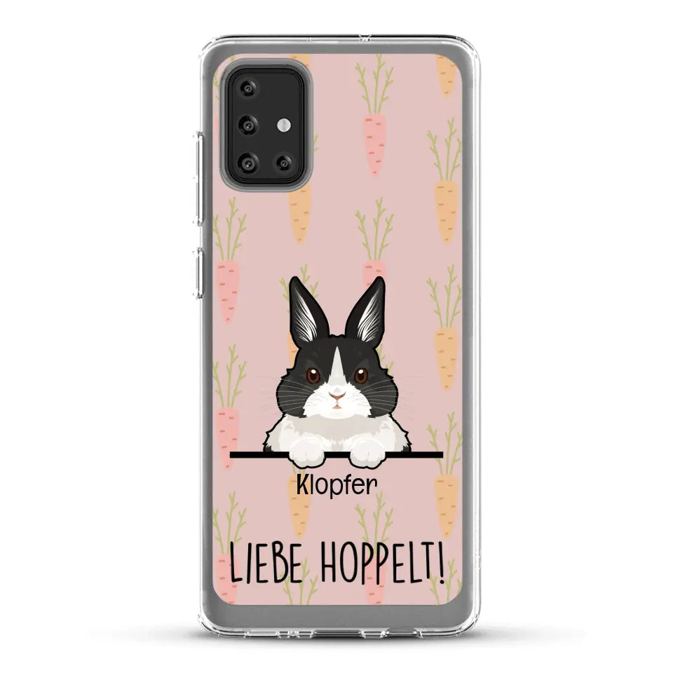 Liebe hoppelt! - Individuelle Handyhülle