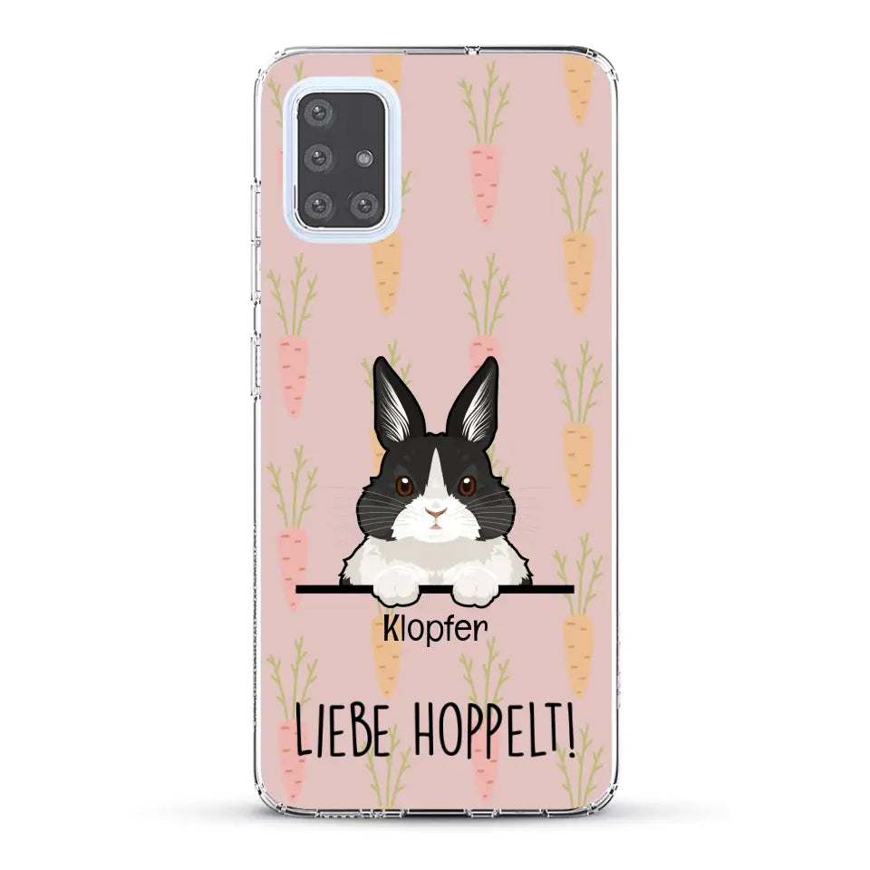 Liebe hoppelt! - Individuelle Handyhülle