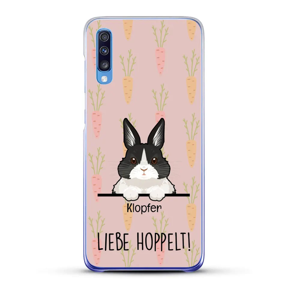Liebe hoppelt! - Individuelle Handyhülle