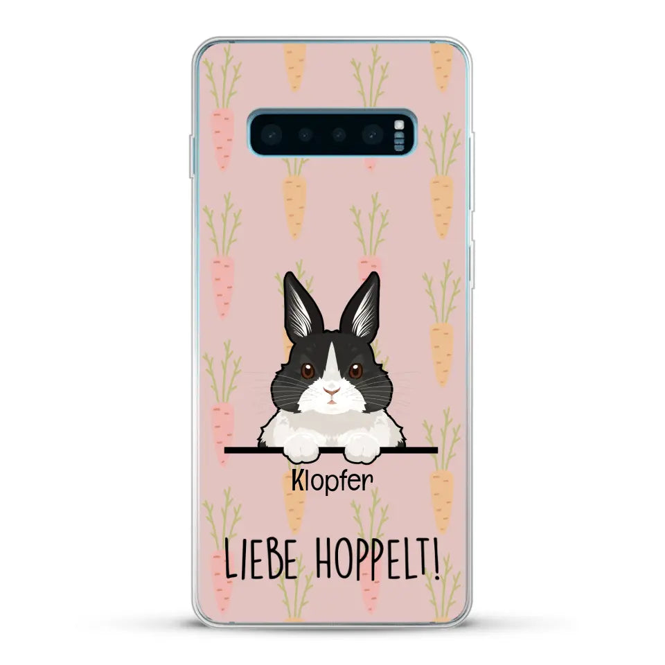 Liebe hoppelt! - Individuelle Handyhülle