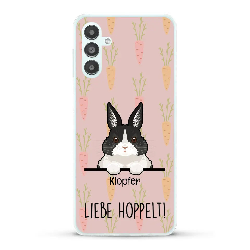 Liebe hoppelt! - Individuelle Handyhülle
