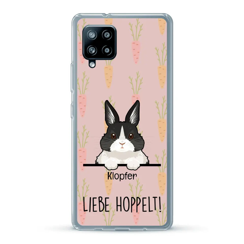 Liebe hoppelt! - Individuelle Handyhülle