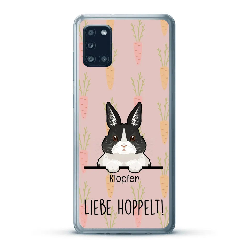 Liebe hoppelt! - Individuelle Handyhülle