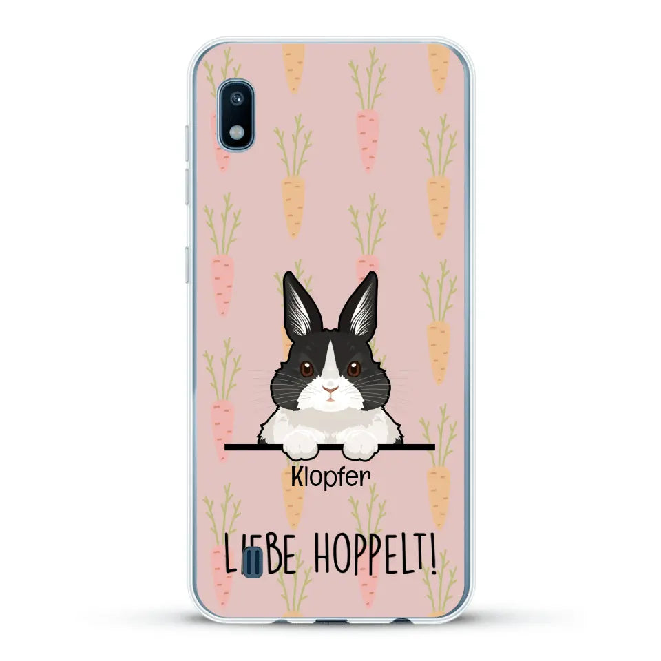 Liebe hoppelt! - Individuelle Handyhülle