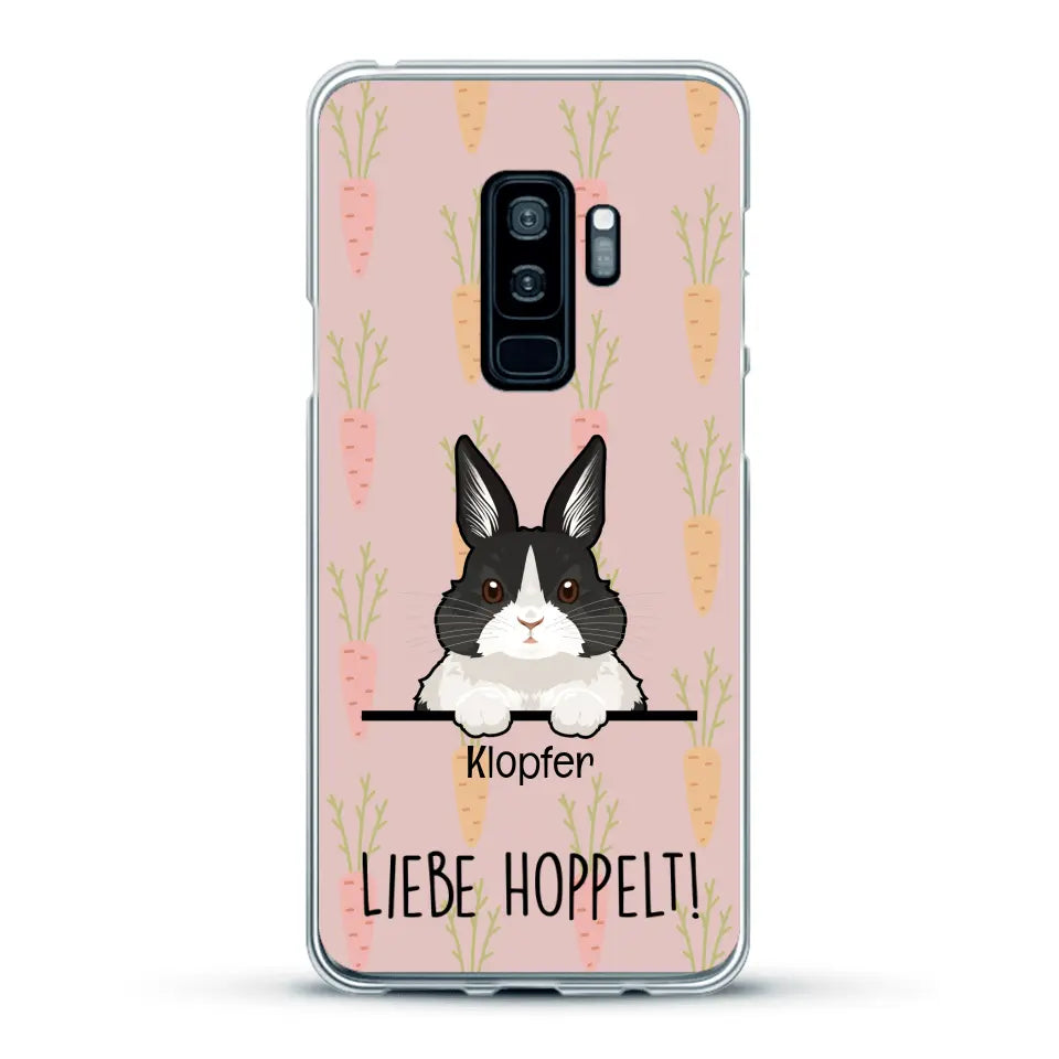 Liebe hoppelt! - Individuelle Handyhülle