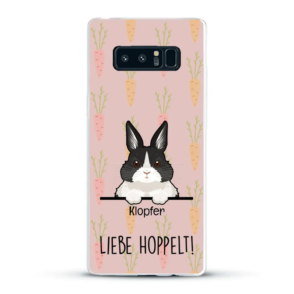Liebe hoppelt! - Individuelle Handyhülle