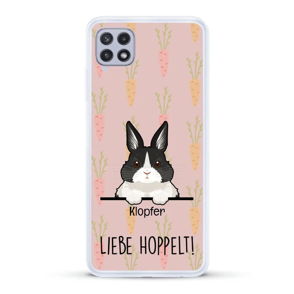 Liebe hoppelt! - Individuelle Handyhülle