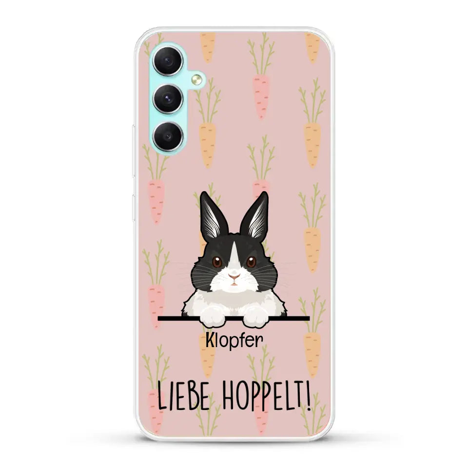 Liebe hoppelt! - Individuelle Handyhülle