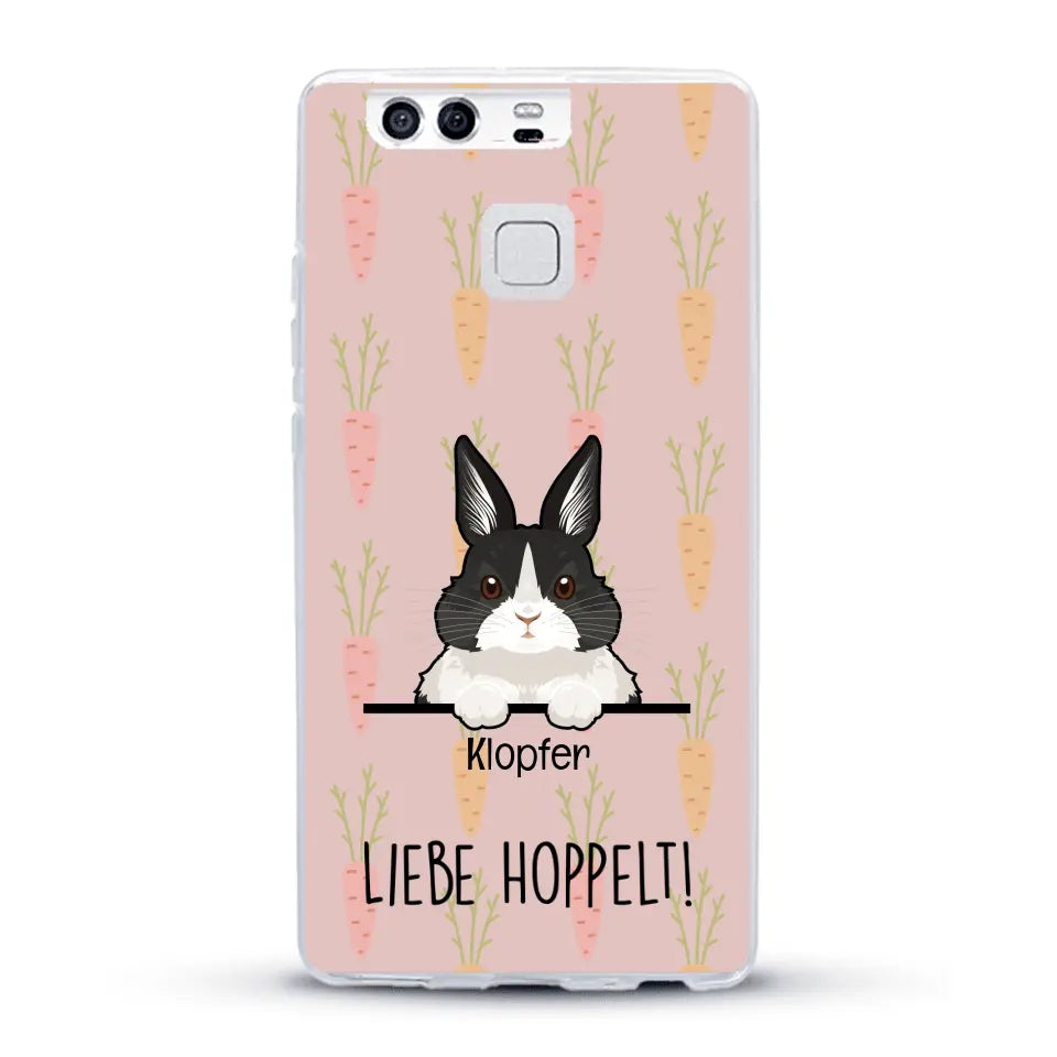 Liebe hoppelt! - Individuelle Handyhülle