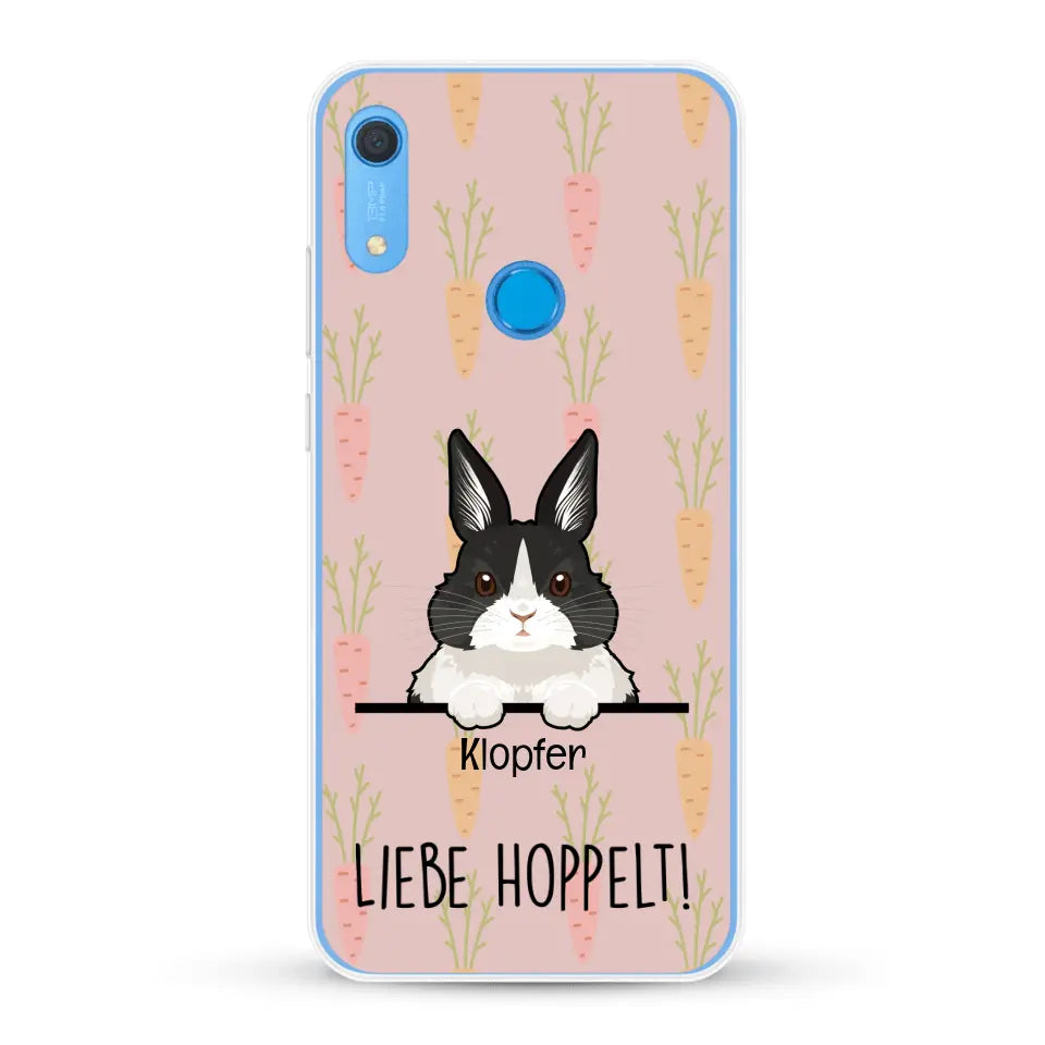 Liebe hoppelt! - Individuelle Handyhülle