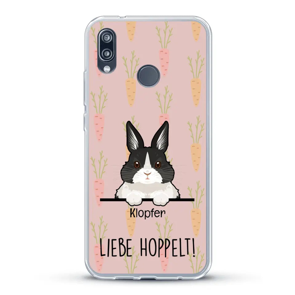 Liebe hoppelt! - Individuelle Handyhülle