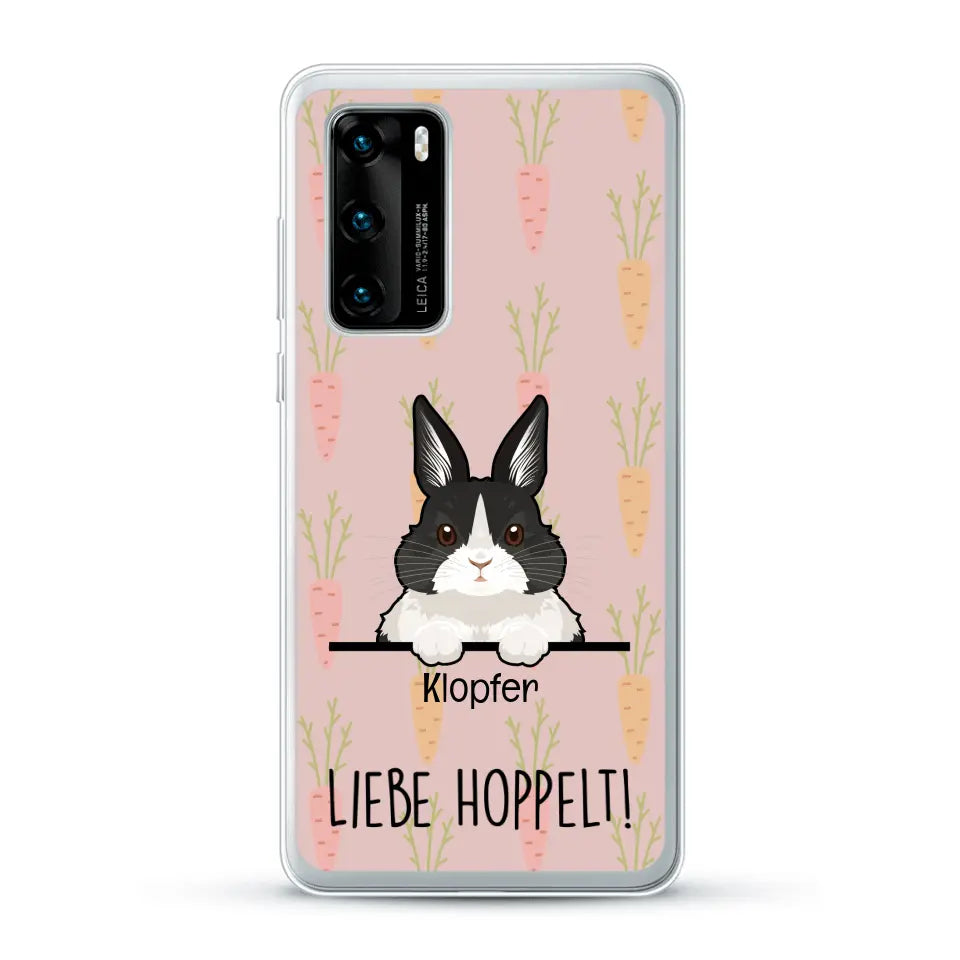 Liebe hoppelt! - Individuelle Handyhülle