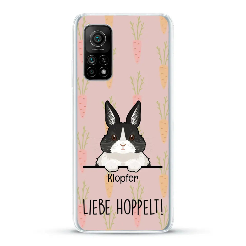 Liebe hoppelt! - Individuelle Handyhülle