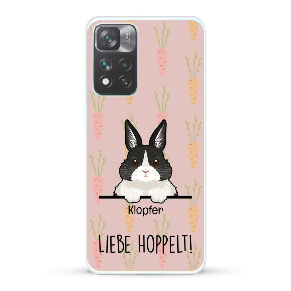 Liebe hoppelt! - Individuelle Handyhülle
