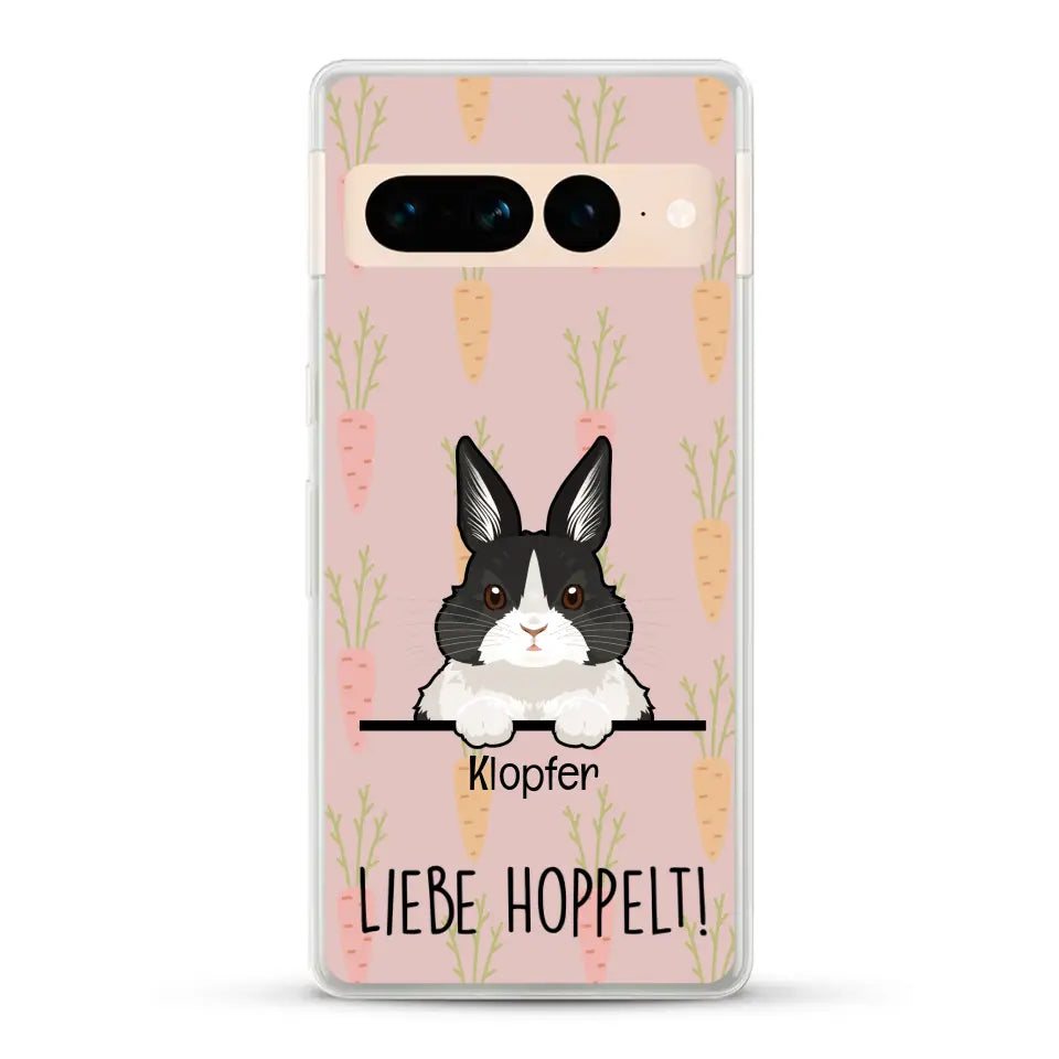 Liebe hoppelt! - Individuelle Handyhülle