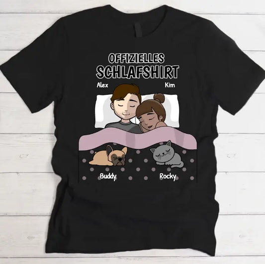 Kuschelzeit mit Fellnasen - Individuelles T-Shirt