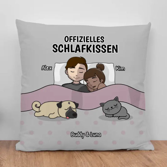 Kuscheln mit Fellnasen - Individuelles Kissen