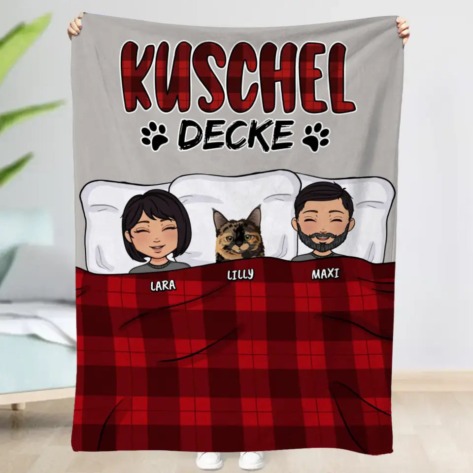 Kuscheldecke (Paar) - Individuelle Decke