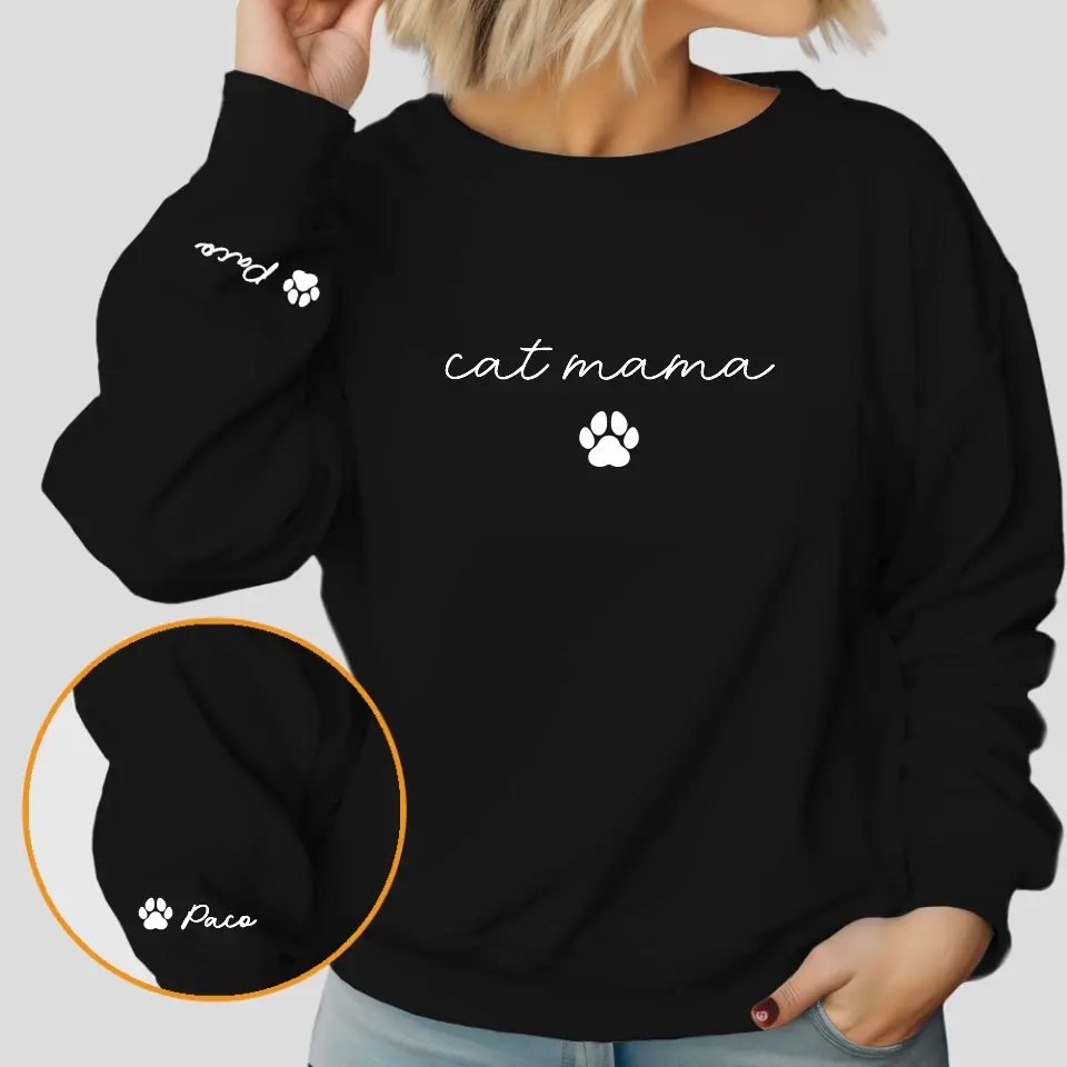 Pet Mama - Individuelles Sweatshirt