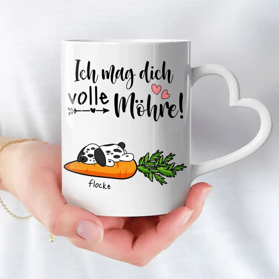 Volle Möhre - Individuelle Tasse