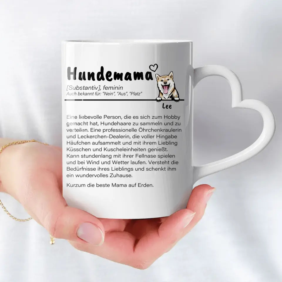 Definition Hundemama - Individuelle Tasse