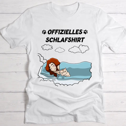 Offizielles Schlafshirt - Individuelles T-Shirt - Featured Image