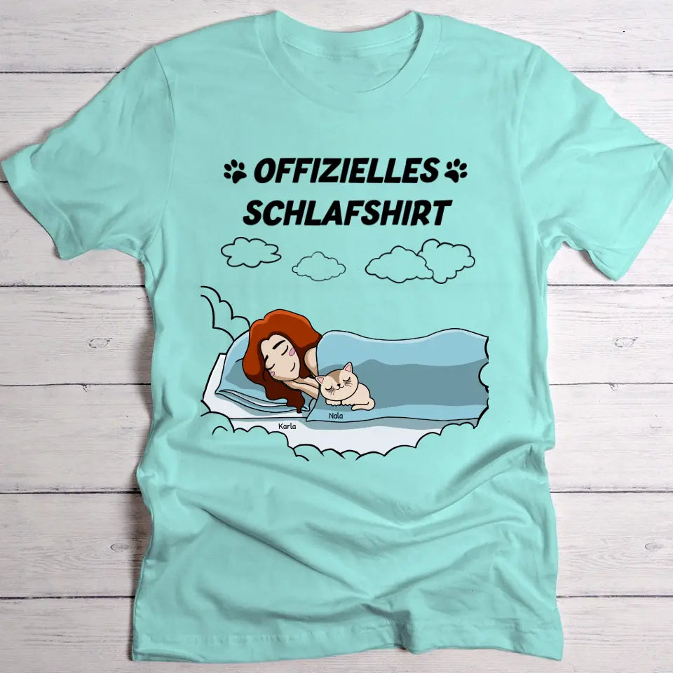 Offizielles Schlafshirt - Individuelles T-Shirt