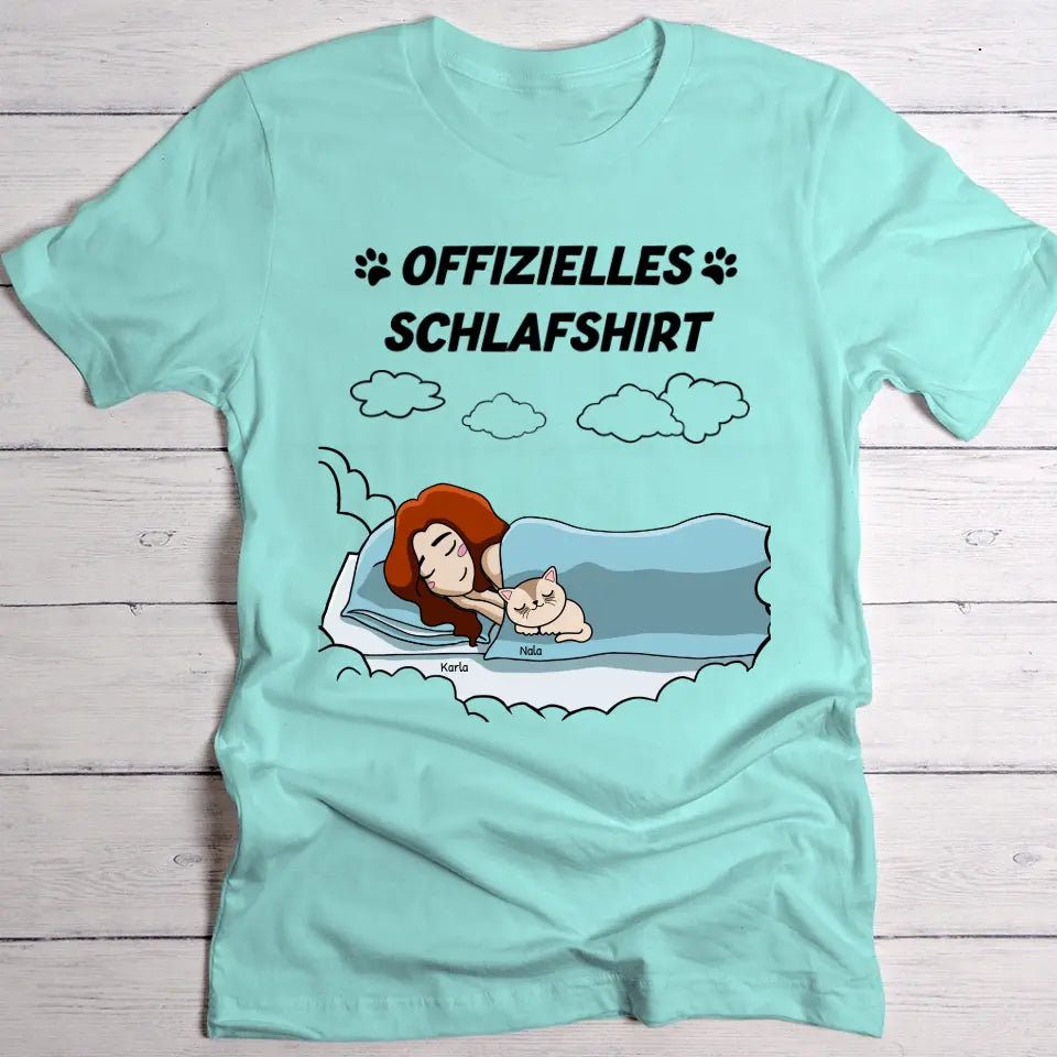 Offizielles Schlafshirt - Individuelles T-Shirt