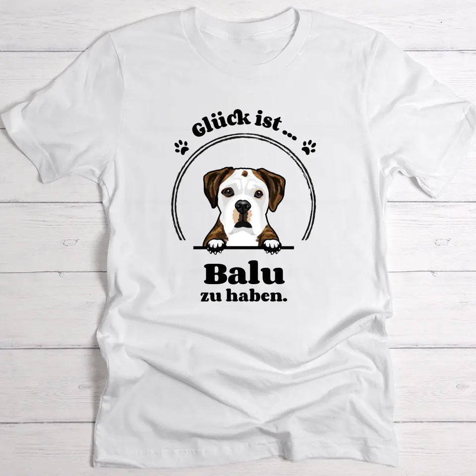 Glück ist ... - Individuelles T-Shirt